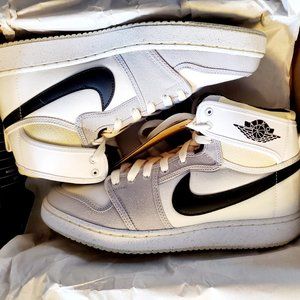 Jordan 1 Retro AJKO White Black Grey Fog